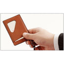 2pcs Leather Craft Acrylic Mini Card Holder Case Pattern Templates Stencils