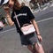 Pink new fashion hit color piano printing handbag sweet wind fresh shoulder K7M1