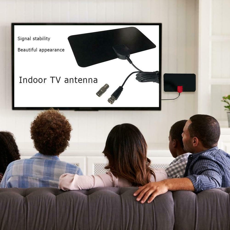 LAN-1071 25 Miles Indoor Antenna 1080P/4K ATSC Digital HDTV Signal Receiver