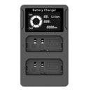 Lp-E10 Battery Charger For Eos Rebel T3,T5,T6,T7,Hi,Kiss X50,X70,X80,X90,11