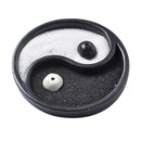 2pcs  Small Garden Mini Dry Landscape Bridge,Chair