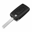 Flip Remote Car Key 3 Button Middle Trunk FOB for Peugeot Key for Citroen K