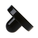 96mm Air Hockey Table Felt Pusher Mallet Goalies with 1pc 63mm Puck Black I2G7