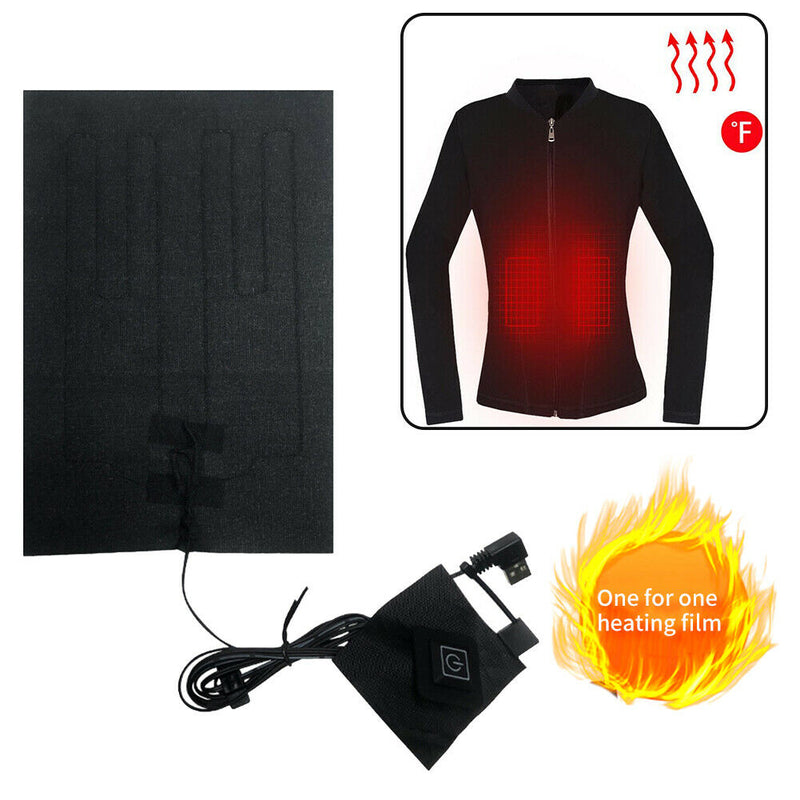 Vest Temperature Adjustable Back Electric Heating Pad Thermal Clothing Portable