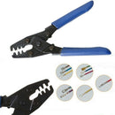 Molex Style Crimp Tool Wiring Harness Crimping Crimper Open Barrel Kit 10-2
