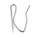 10pcs Curtain Drapery Pin Hooks - Silvery H7L9