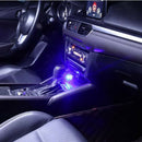 USB LED CAR Color Interior Neon Light Light Atmosphere Lamp touch /sound Control