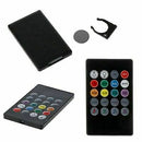Car Foot Lamp Ambient Lights LED 7 Colors USB Wireless Remote Control Multi Mode