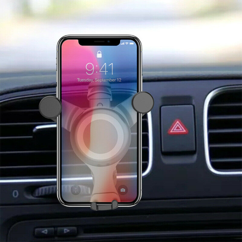 New Gravity Induction Car Phone Holder Air Outlet Clip Car Universal Bracke Q1W8