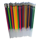 36 Pieces Of Colored Glitter Ink Gel Pen Refill Stationery