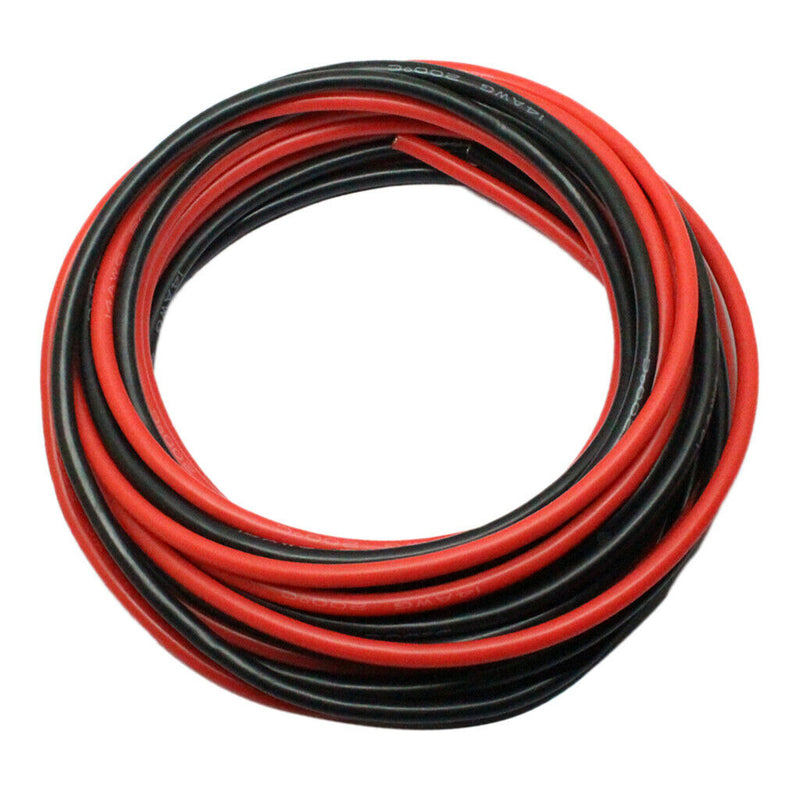 2 Roll 14 AWG 50 Feet Gauge Silicone Wire Flexible Stranded Copper Cables