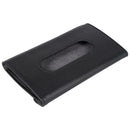 Car Sun Visor Tissue Box PU Leather Paper Napkin Cover Auto Styling (Black) A