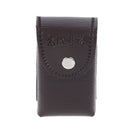 Faux Leather Press Buckle Folding Eyeglasses Case Glasses Box Presbyopic  Bj