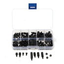 180pcs M3 Nylon M-F Hex Spacers Screw Nut Assortment Stand-off Plastic Kit F9Q0