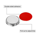 Pocket Mini Quartz Analog Watch Stick-On Clock Fit Car Boat Bike Motorcycle Top