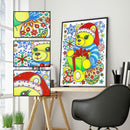 5D DIY Special Shaped Diamond Painting Bear Cross Stitch Mosaic Kits Decor