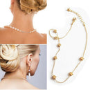 12Pcs Chain Extender, 6 Sizes Stainless Steel Bracelet Extension Necklace ExO3B1