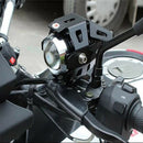 Motocross Modified Headlights LED Metal Black Function LIC ISY