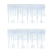 Christmas decoration bubble ice stripes snowflakes Hot wall W decoration wi H8L9
