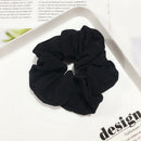 10PCs Hair Scrunchies Pack Satin Scrunchy Bands Elastic Ponytail Holder F. Women