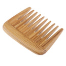 Sandalwood Beard Combs - Wide Tooth Pocket Comb - No Static Wooden Grooming Comb