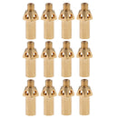 12xBrass Tip/Nozzle/Burner Stove Nozzle for Propane LP Gas Camping Accessory