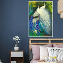 1000pcs Jigsaw Paper Puzzles White Peafowl Educational Toys for Adults Kids