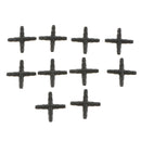 10pcs 4mm / 7mm (Inside / Outside Diameter) Crossing Type tube Watering