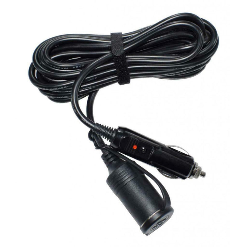 3.6m 12-24V Vehicle Cigarette Lighter Extension Power Wire Line Fused Plug