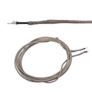 2Pc Guitar Wire Single Core Braided Shielded 22 Awg 300cm for Pickups & Pots