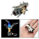 Foldable Portable Camping Steel Stove Outdoor Picnic Hiking Mini Gas Burner