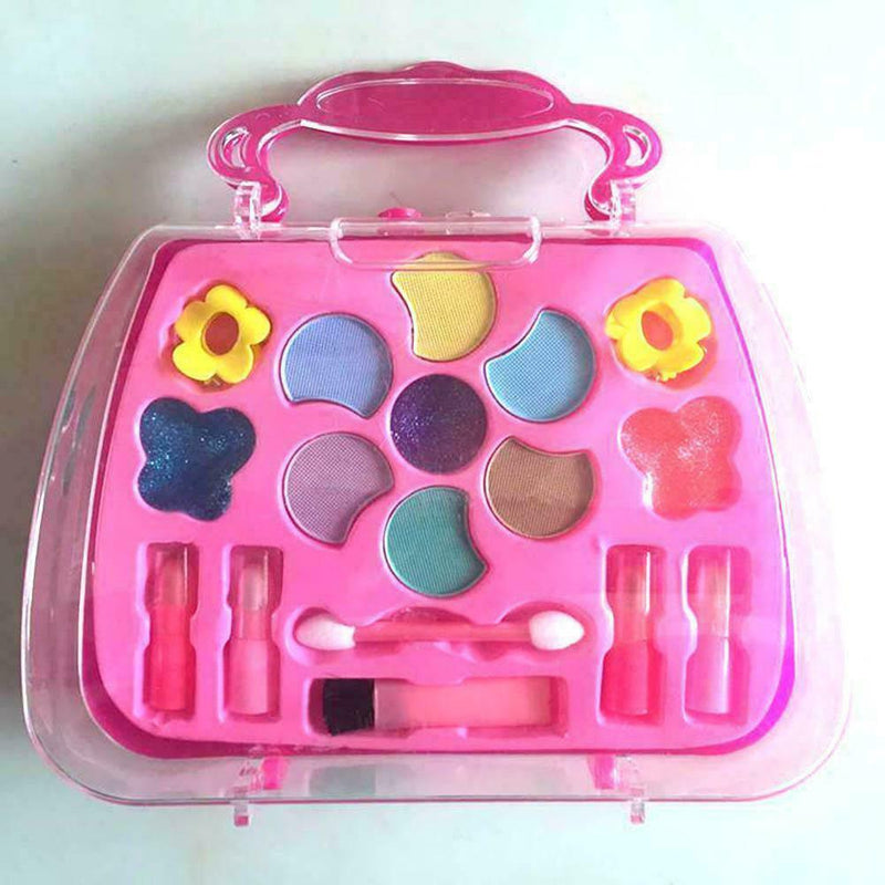 Makeup Set For Kids Cosmetic Girls Gift Eyeshadow Lip Gloss Blushes Gift Y4Y8