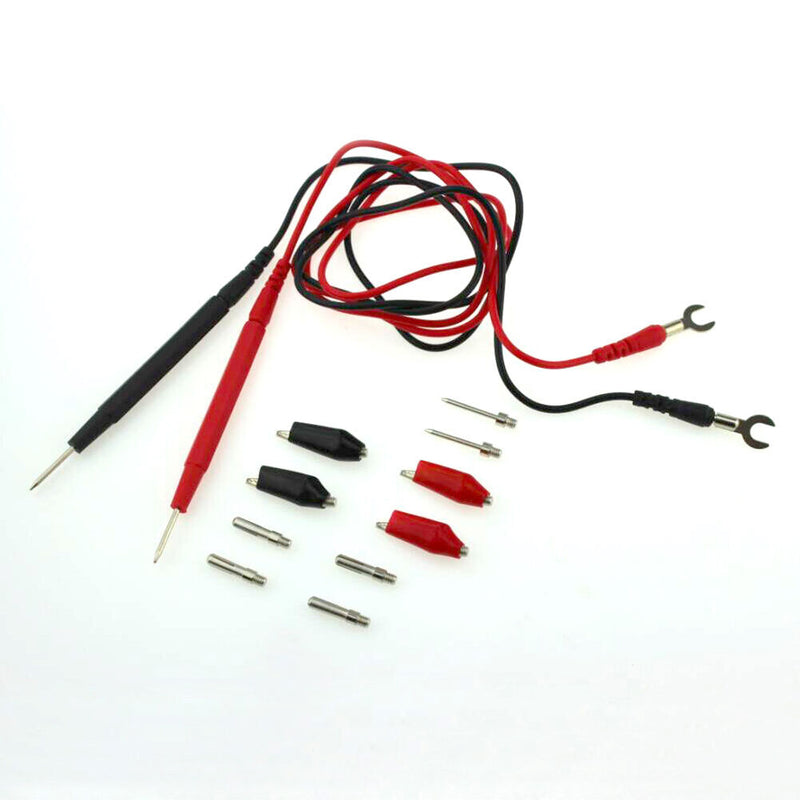 16x 1set Multifunction Digital Multimeter Probe Test Lead Cable Alligator Cli Kw