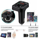 Dual USB Bluetooth Handsfree Car Kit Charger FM Transmitter MP3 Player TF C