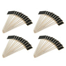 40X Mini Wooden Chalkboard Weddings  Name Price Tag Plant Markers