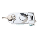 Recessed Mounted Compression Latch Lock Horsebox Locker Door Stainless Steel