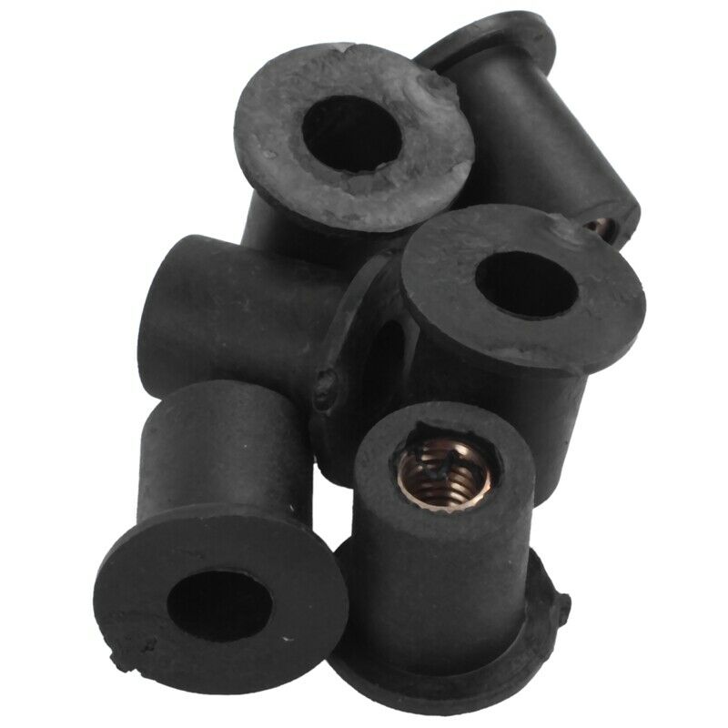 5mm Fairing Windscreen Screw Bolt Kit Windshield Mounting Nuts Wellnut +