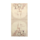 20pcs bicycle tower paper napkins serviette tissue party supply home decor BX
