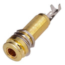 Brass Threaded Cylinder Guitar Jack End Pin Socket For Electric Bass Parts
