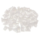 100 Pcs White Plastic L Shape Corner Brace Joint Angle Bracket Shelf Bracket
