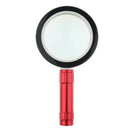 Reading Magnifier Magnifying Glass 10X 85mm Jewelry Loupe with 12 LED Light