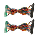 2pcs  28P JAMMA Arcade Projects Extension Cable Harness Extension Wire for