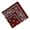 Double Sided Paisley Bandana Scarf Head Wrap Neck Scarf Hair Band Kerchief