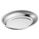 Stainless Steel Platter Serving Trays Rice Plate Serving Dish 31X22cm