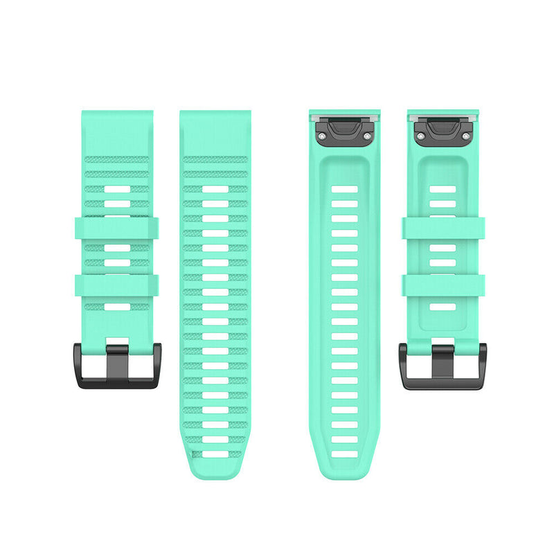 Band Silicone Strap Replacement for Garmin Fenix 6X 6X Pro 5X 5X Plus 3 HR 26mm