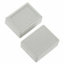 4 pcs 46 x 36 x 18mm waterproof plastic housing DIY junction box gray-white