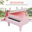 Piano-Style Coin Bank Coins Saving Money Box Jar Birthday Gift For Children P2C6