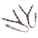 1Pair Shirt Stays Garters Y Shape Military Holder Non-slip Clamps Leg Suspender-