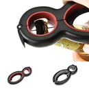 Multi-Purpose Hand Jar Bottle Opener Kitchen Twist Tool Easy Grip Black 1