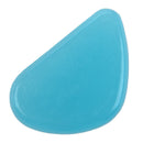 100 Man-Made Glow in the Dark Pebbles Stone for Garden Walkway Sky Blue G5W7